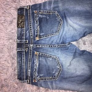 Buckle Black Boot Cut 27x34
